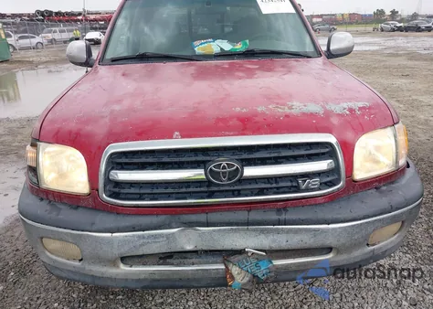 2000 Toyota Tundra Sr5 V8 from USA, damaged, VIN 5TBRT3416YS003571
